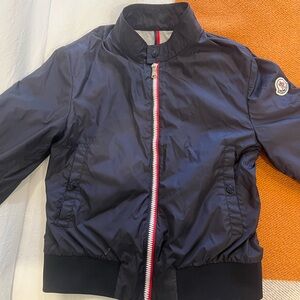 Moncler Boy's Navy Bomber Jacket